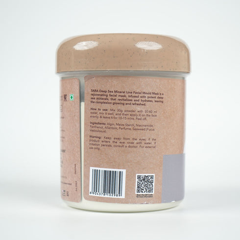 Sara DEEP SEA MINERAL  MOULD MASK No 11  (IN JAR) + Sara Oxy D tan Mask-72g